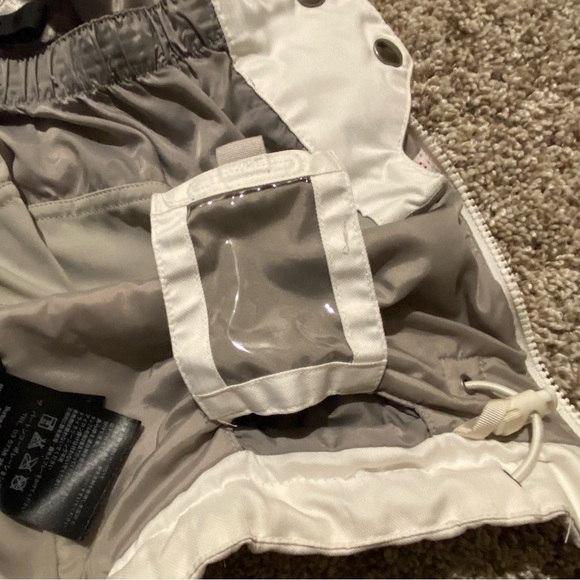 Burton Women’s Dry Ride Snowboard Jacket White Recycled Polyester XS - Picture 6 of 11